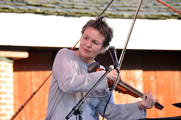 Past performances at the River to River festival include Laurie Anderson (above), Rufus Wainwright and Chrisette Michele. (Photos: GODLIS)