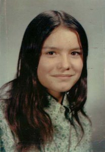 Bev Sellars at 13. She believes aboriginal history should be taught in schools. (Photo courtesy of Talonbooks)