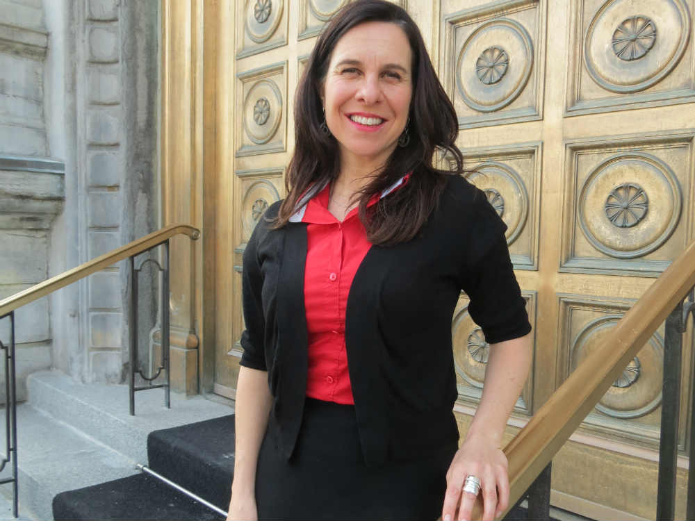 Make the city accessible for all, says Valérie Plante. Photo by Barbara Moser